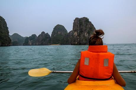 Hacia los islotes, Halong Bay