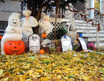 Decoraciones de Halloween para tu fachada