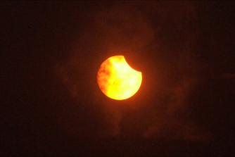 Eclipse parcial de Sol (23 de octubre)