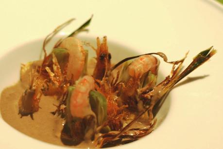 BOLETUS, GAMBAS Y ALCACHOFAS