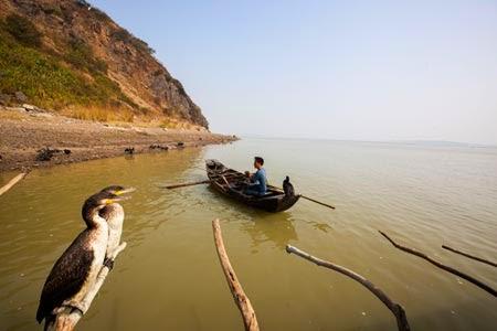 El Mayor lago de agua dulce en China se reduce en un tercio en 3 días