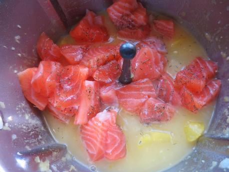 Guiso de salmón con patatas