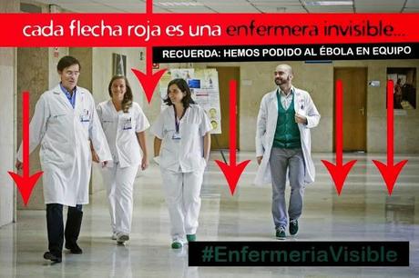 Lo que no se ve también exite #enfermeríavisible