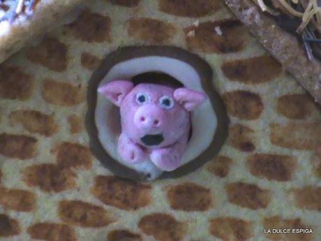 CASITA DE GALLETAS DE JENGIBRE. LOS TRES CERDITOS Y EL LOBO. UNA GALLETA UN CUENTO.