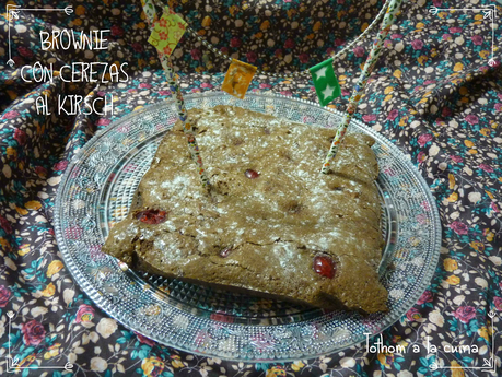 BROWNIE CON CEREZAS AL KIRSCH