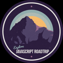 JavaScript carretera Parte viaje 1 Finalización Badge