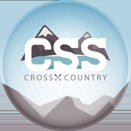 CSS Cross-Country Finalización Badge