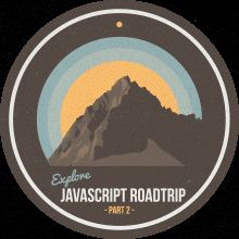 JavaScript carretera Parte viaje 2 Finalización Badge