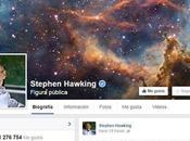 Stephen Hawking estrena página Facebook