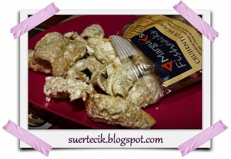 Sanísimas cortezas de bacalao y... ¡una delicia!