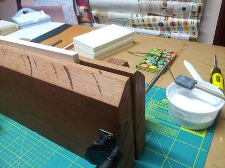 Mordaza de dos husillos.DIY