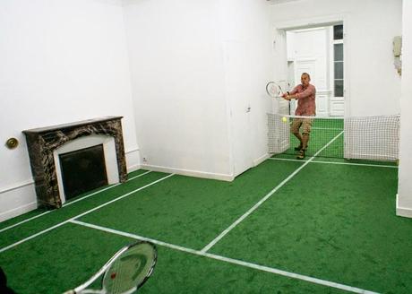 Apartamento o pista de tenis?