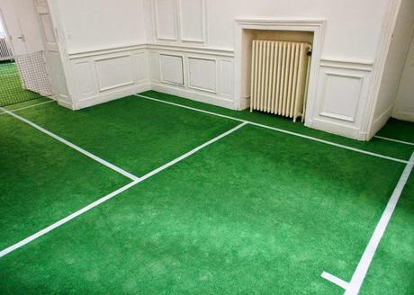 Apartamento o pista de tenis?