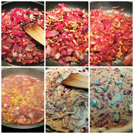 Tarta de cebolla (queso azul y mandarina) #Asaltablogs