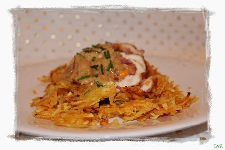 Pollo relleno de bacon y cuatro quesos... para El Mito del sofrito y nuestro reto mensual del Asaltablogs Pollo relleno de bacon y cuatro quesos... para El Mito del sofrito y nuestro reto mensual del Asaltablogs