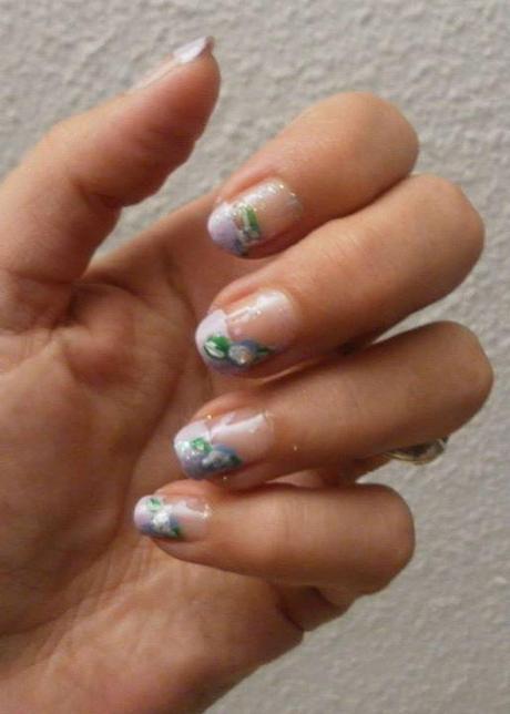 manicura con acrílico, manicura, manicura flor, manicura en 3d, set manicura, pinceles manicura, nail art, 