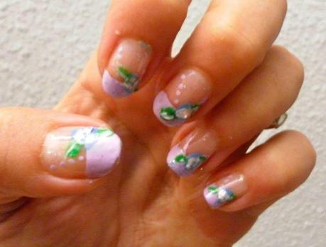 manicura con acrílico, manicura, manicura flor, manicura en 3d, set manicura, pinceles manicura, nail art, 