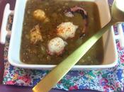 Lentejas Guisadas Pulpo