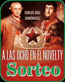 Banner sorteo A las ocho en el Novelty