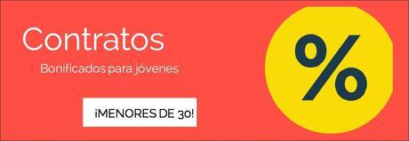 Contratos bonificados para jóvenes menores de 30 años