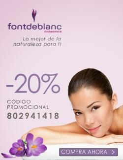 20% DESCUENTO EN FONTDEBLANC COSMETICS www.fontdeblanc.com/?af=ep19hnnv