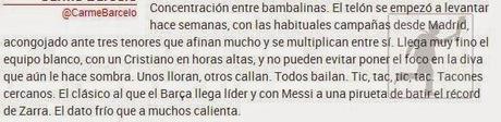 La prensa catalana antes del clásico