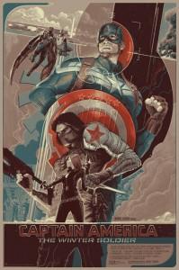 Póster de Mondo de Capitán América: El Soldado de Invierno
