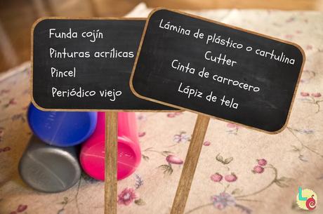 A modernizar un cojin.