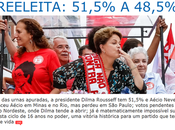 Dilma reelecta: urnas hablaron mejor claro medios