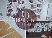 DIY: Polaroid LOVE pared