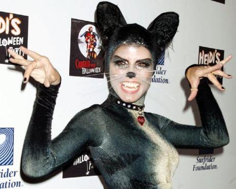 Model and television personality Heidi Klum arrives at the 8th annual Heidi Klum Halloween Party in Hollywood