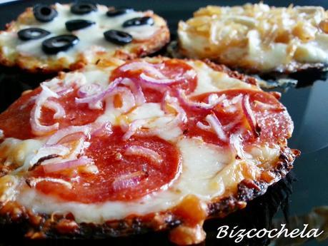 MASA DE PIZZA DE COLIFLOR