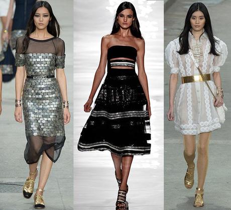 Las transparencias de Chanel, Reem Acra y Chanel pv 2015