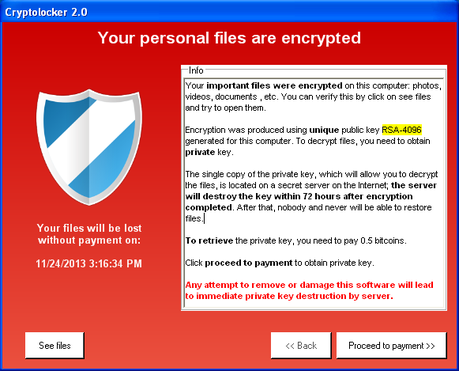 CRYPTOLOCKER UN MALWARE SIN CURA Ultra Actual 