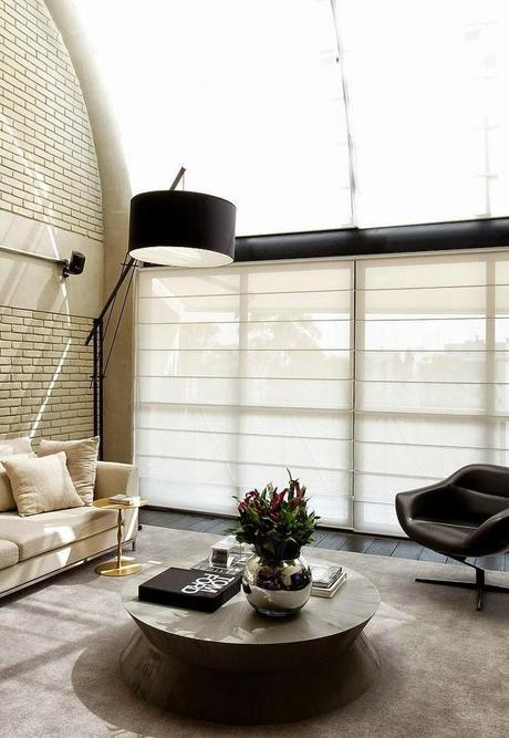 Loft muy masculino con toque industrial Loft muy masculino con toque industrial