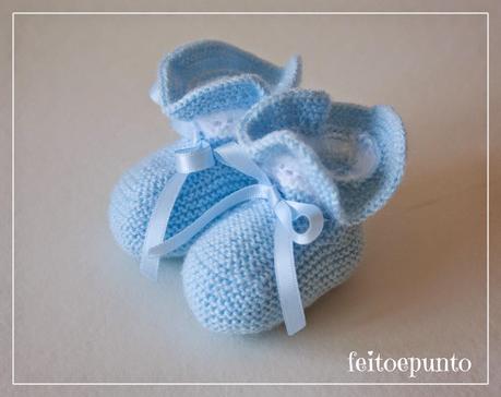 Conjunto de primera puesta azul