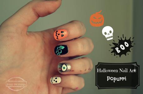 ♔ Manimonday - Halloween Nail Art ❀