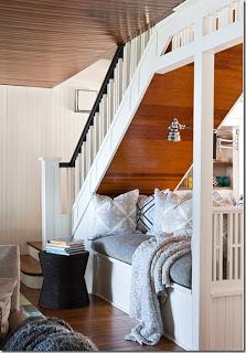 Debajo de la escalera: Rincón de lectura