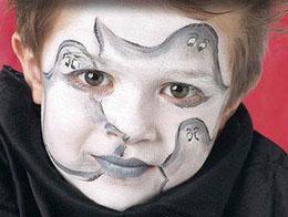 3 propuestas de maquillaje para vuestros peques en Halloween. fuente: gopixpic.com