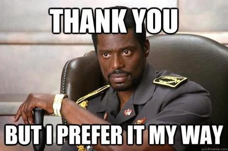 Matar una discusión (1). A mí me gusta así.