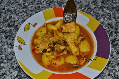 Patatas Guisadas con Pechuga y Camagrocs