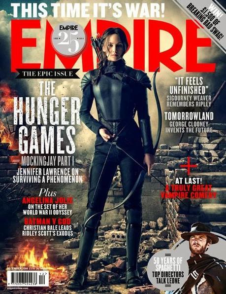 “LOS JUEGOS DEL HAMBRE: SINSAJO (PARTE 1)” KATNISS PROTAGONIZA LA NUEVA PORTADA EXCLUSIVA DE LA EMPIRE MAGAZINE