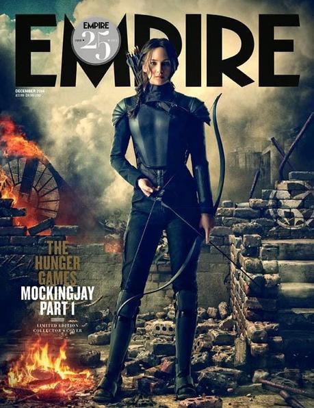 “LOS JUEGOS DEL HAMBRE: SINSAJO (PARTE 1)” KATNISS PROTAGONIZA LA NUEVA PORTADA EXCLUSIVA DE LA EMPIRE MAGAZINE