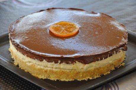 Tarta De Chocolate Blanco Y Negro