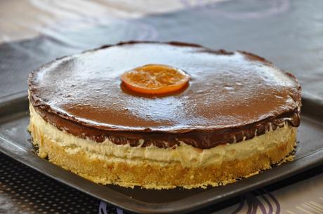 Tarta De Chocolate Blanco Y Negro
