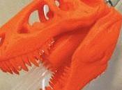 Imprimete cabezal ducha tiranosauriano