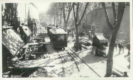 BARCELONA...1924 ,OBRAS DEL GRAN METRO DE LAS RAMBLAS...28-10-2014...!!!