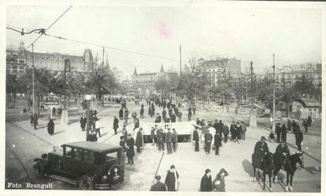 BARCELONA...1924 ,OBRAS DEL GRAN METRO DE LAS RAMBLAS...28-10-2014...!!!