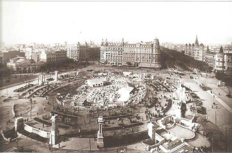 BARCELONA...1924 ,OBRAS DEL GRAN METRO DE LAS RAMBLAS...28-10-2014...!!!