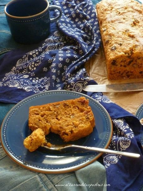 Pastel Integral con Zanahoria y Frutos Secos